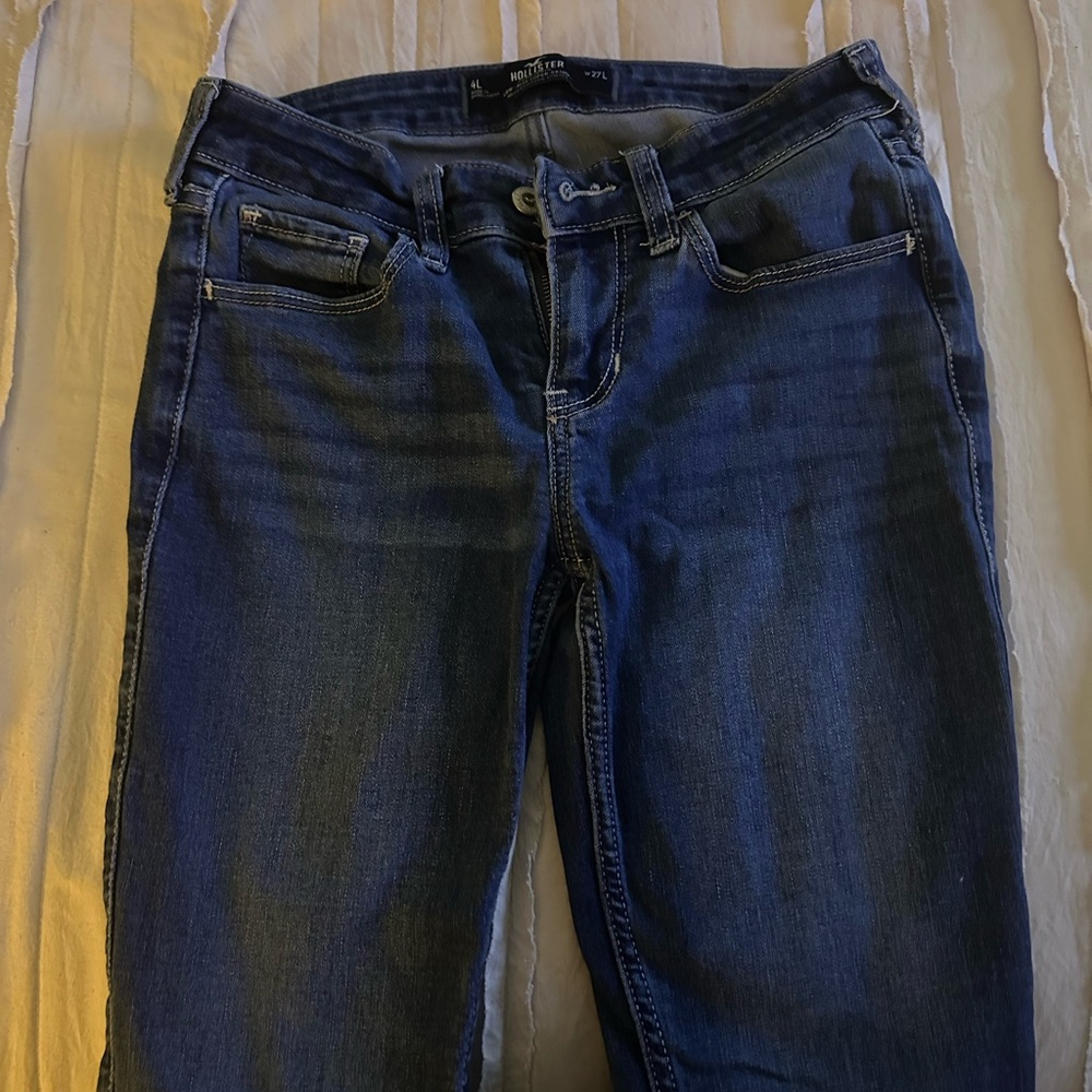 Hollister Deep Blue Skinny Jeans
